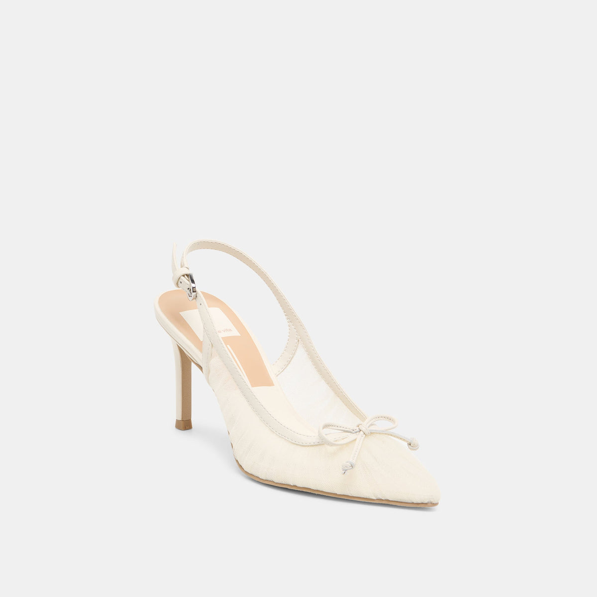 Dolce Vita SHOES | Yela White Tulle Heels