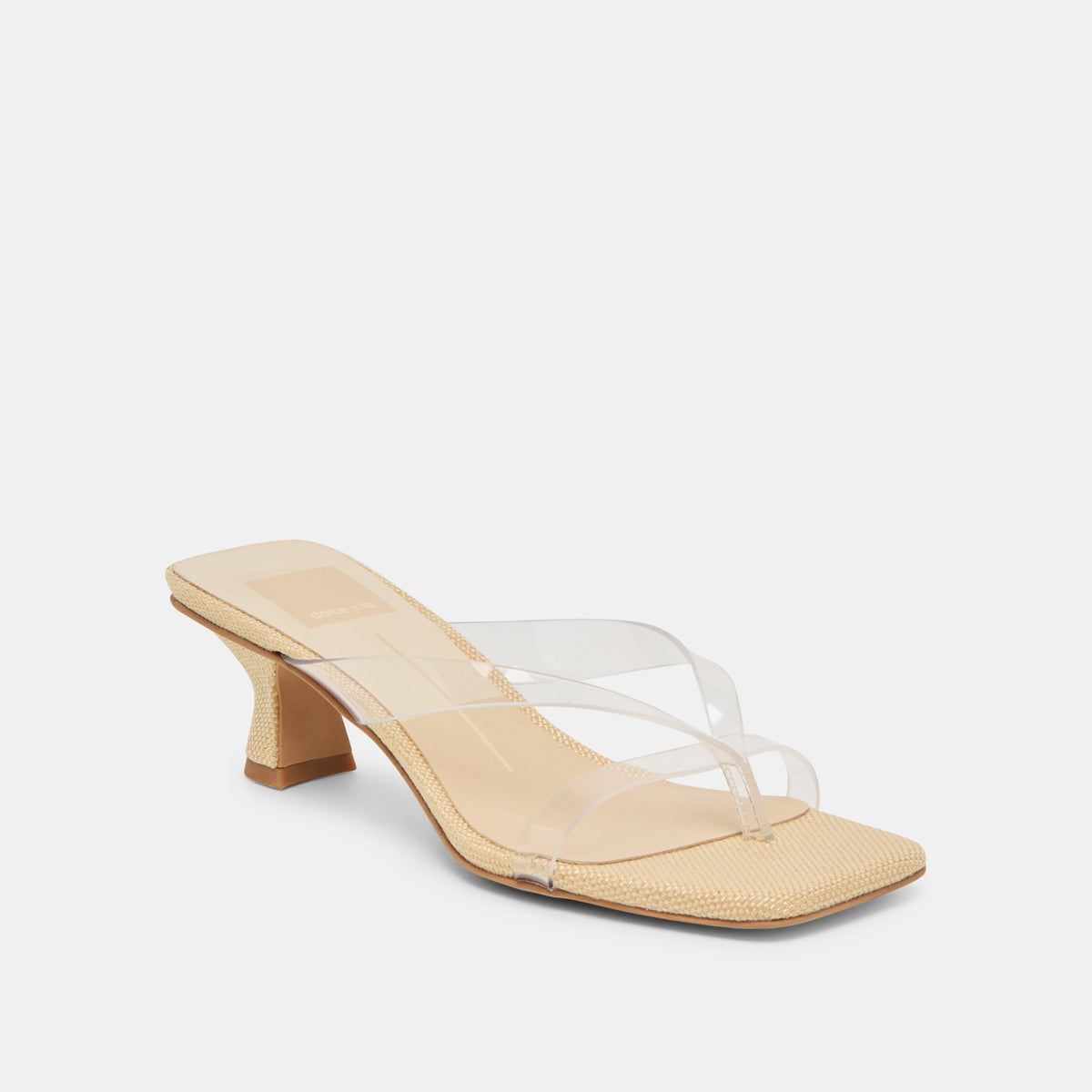 Dolce Vita SHOES | Brevel Vinyl Wide Crystal Jelly Heels