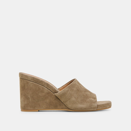 Dolce Vita SHOES | Holta Olive Suede Wedges