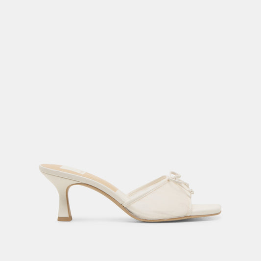 Dolce Vita SHOES | Galen White Tulle Heels