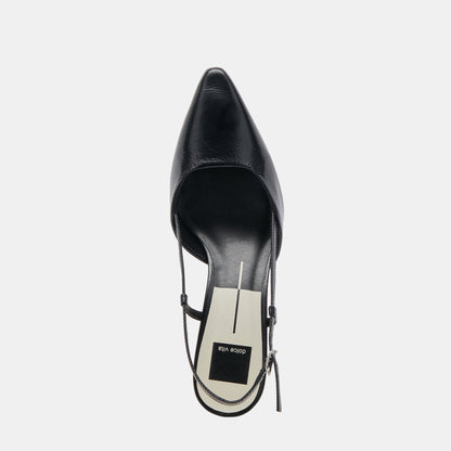 Dolce Vita SHOES | ODELA HEELS MIDNIGHT CRINKLE PATENT
 – Dolce Vita