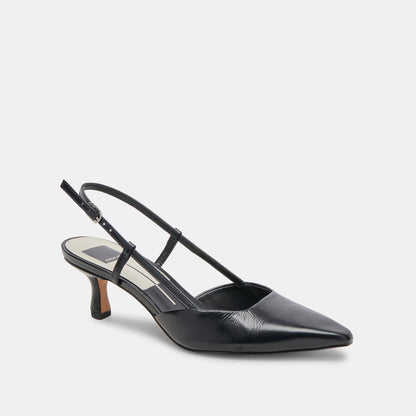 Dolce Vita SHOES | ODELA HEELS MIDNIGHT CRINKLE PATENT
 – Dolce Vita