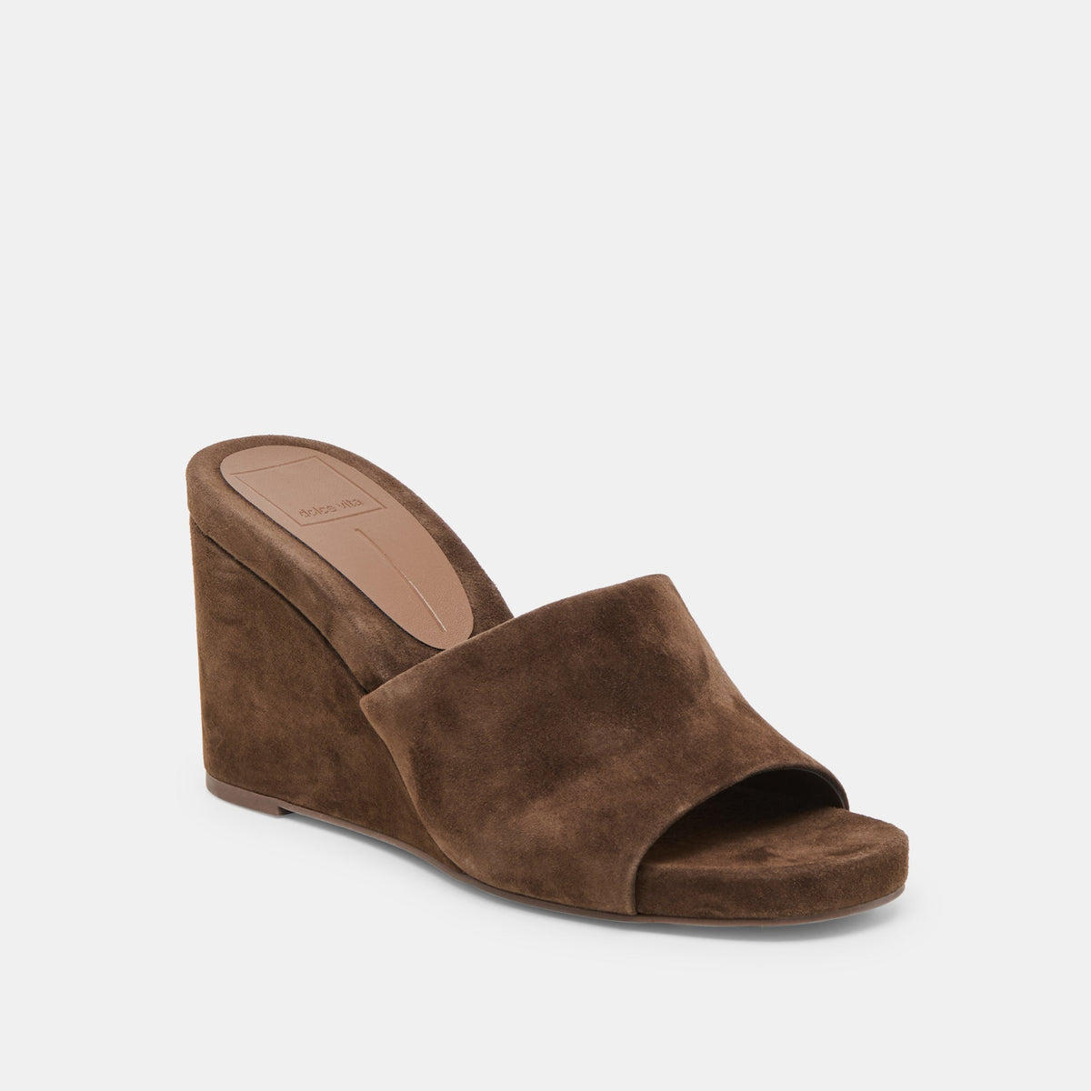 Dolce Vita SHOES | Holta Dk Brown Suede Wedges