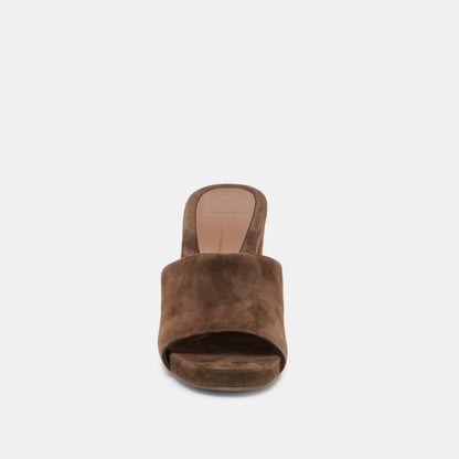 Dolce Vita SHOES | Holta Dk Brown Suede Wedges