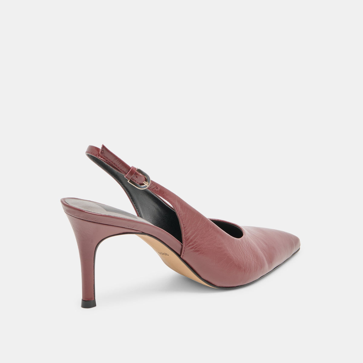 Dolce Vita SHOES | Elasi Oxblood Crinkle Heels