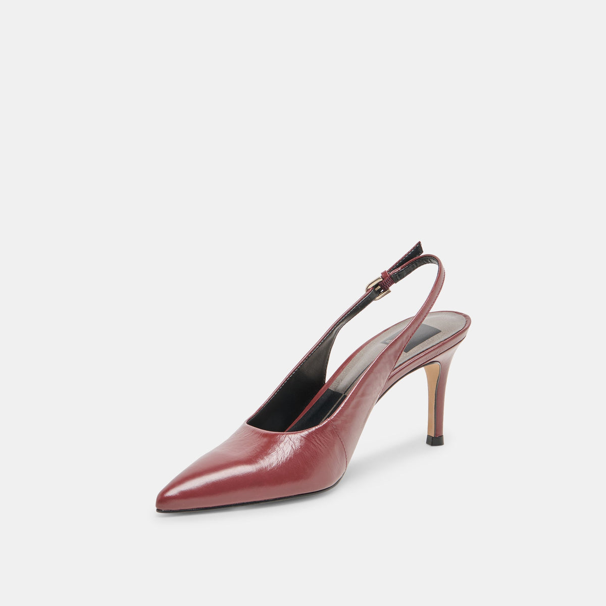 Dolce Vita SHOES | Elasi Oxblood Crinkle Heels