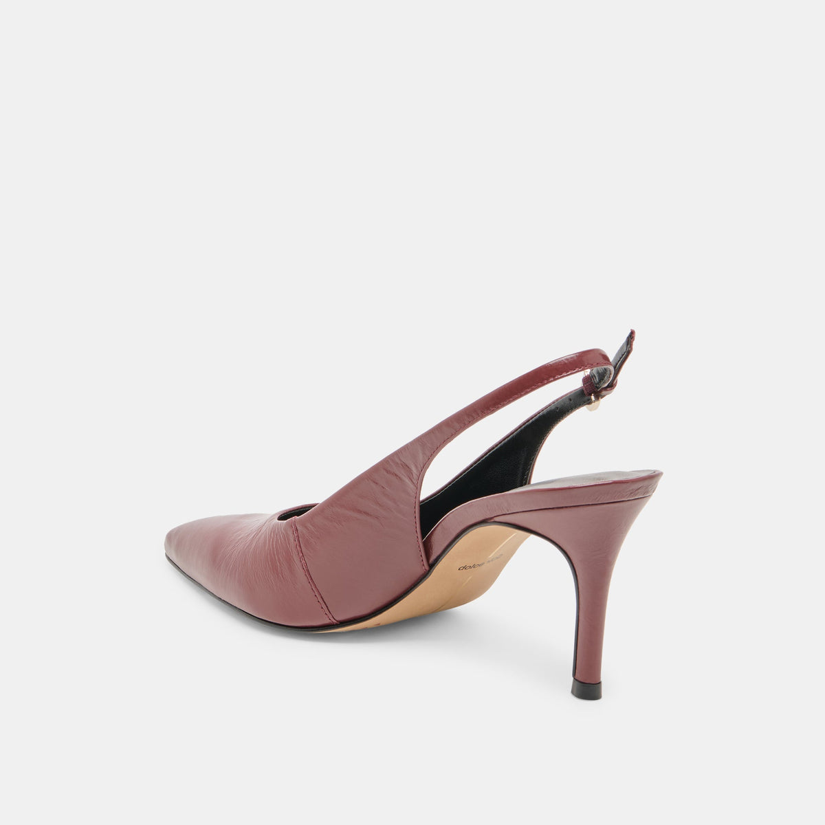 Dolce Vita SHOES | Elasi Oxblood Crinkle Heels