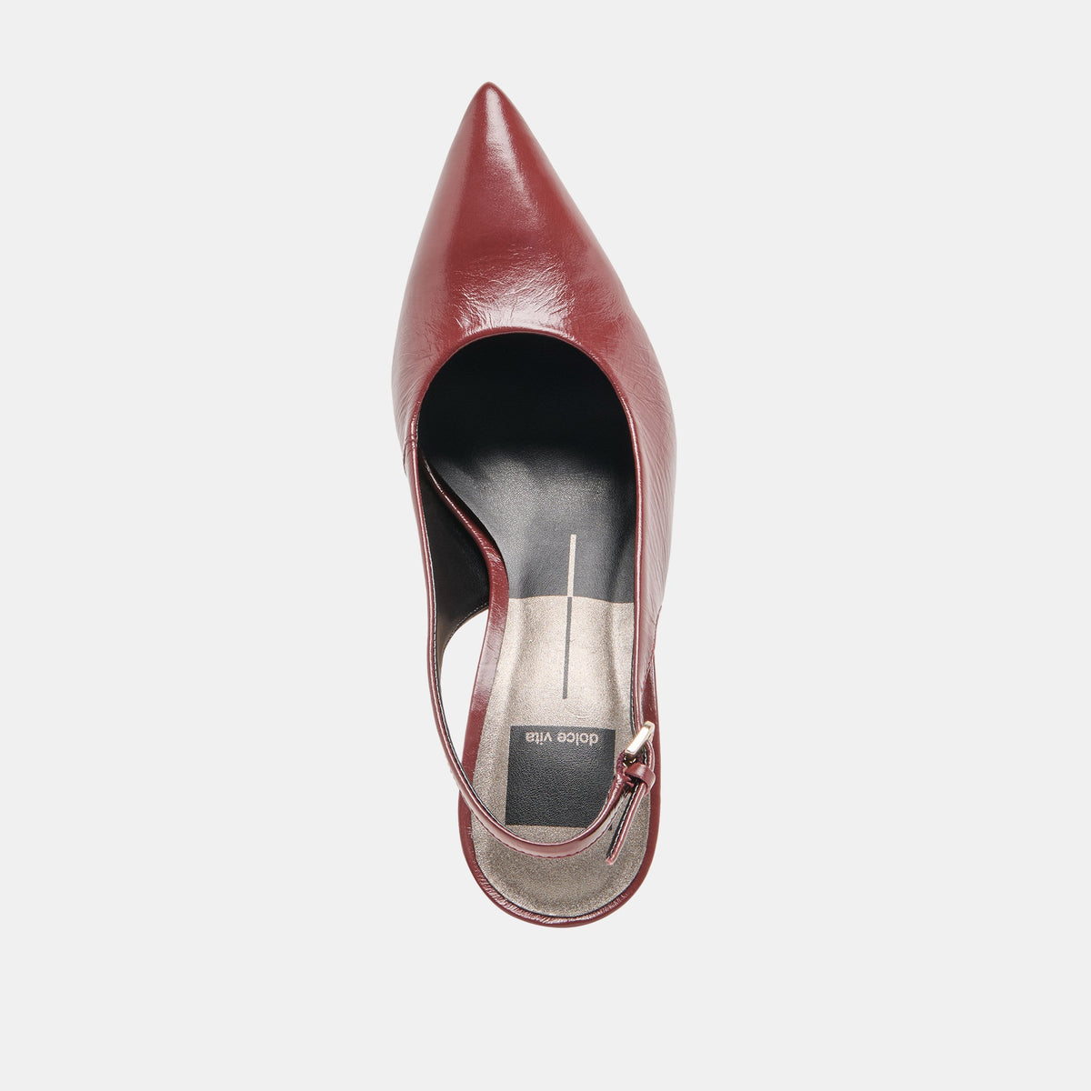 Dolce Vita SHOES | Elasi Oxblood Crinkle Heels