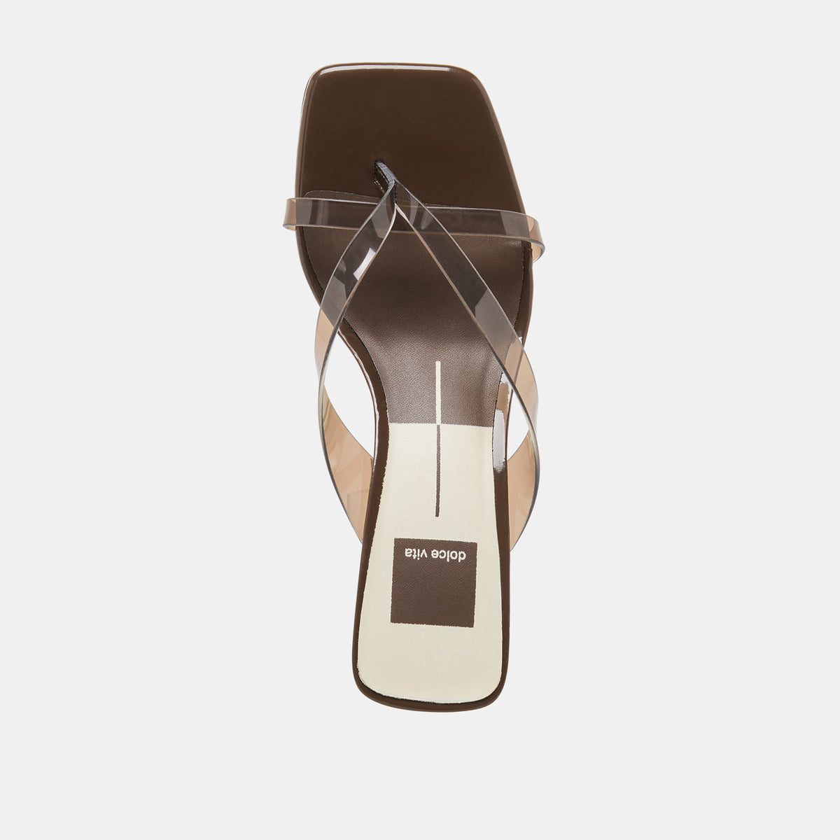 Dolce Vita SHOES | Brevel Vinyl Wide Dk Brown Jelly Heels