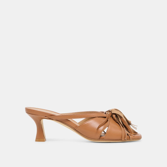 Dolce Vita SHOES | Rosaly Chestnut Leather Heels
