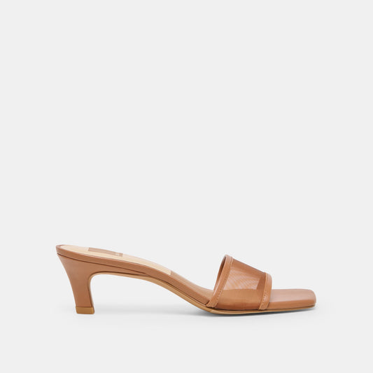 Dolce Vita SHOES | Rexa Mesh Caramel Mesh Heels