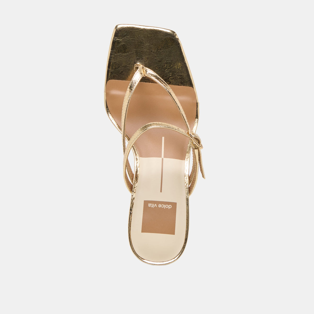 Dolce Vita SHOES | Biaga Gold Distressed Leather Heels