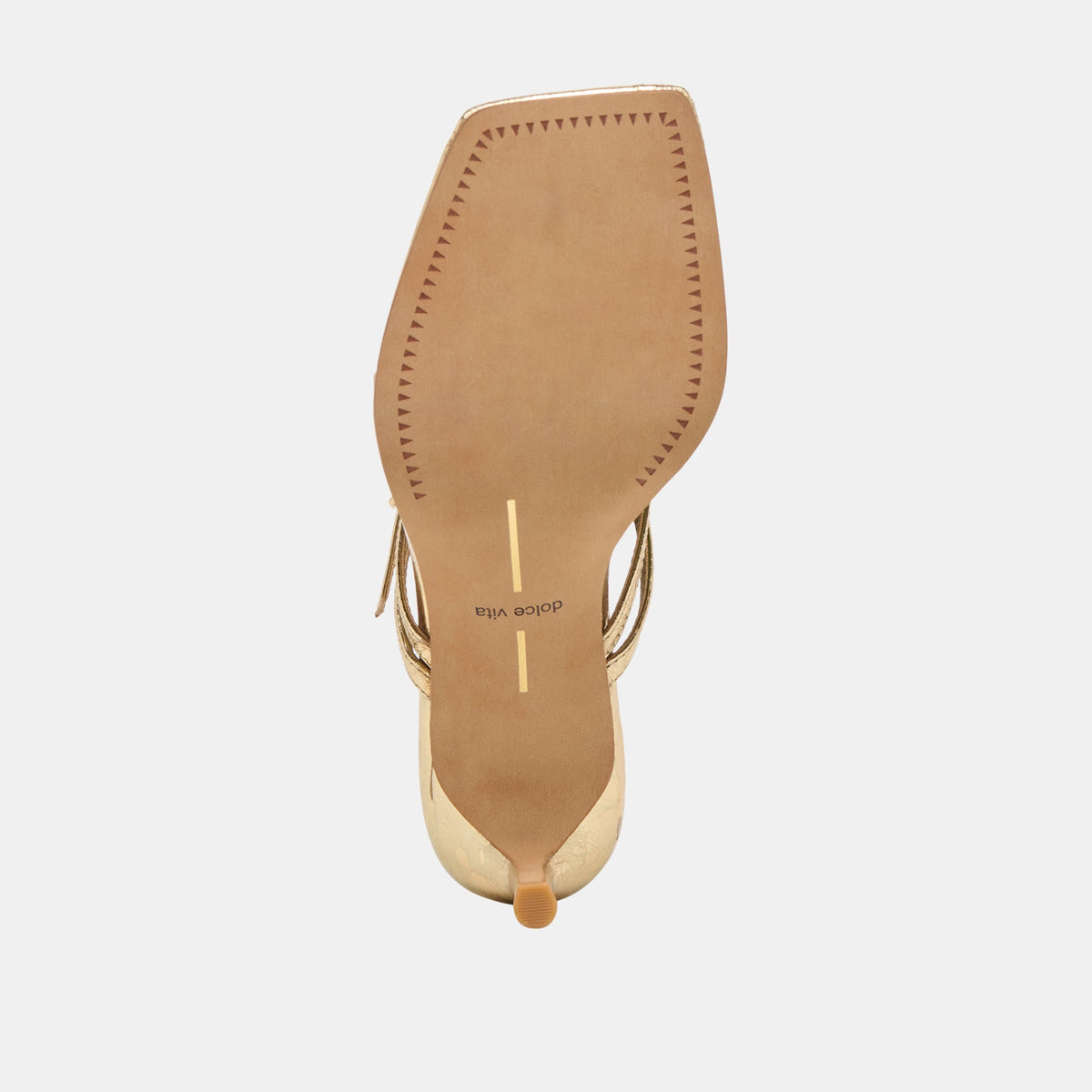Dolce Vita SHOES | Biaga Gold Distressed Leather Heels