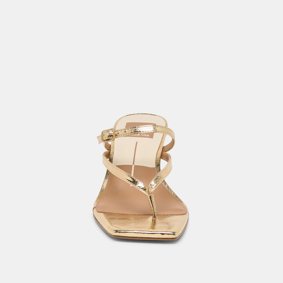 Dolce Vita SHOES | Biaga Gold Distressed Leather Heels