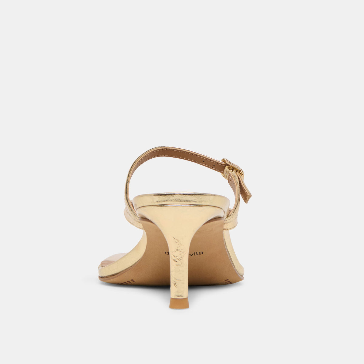 Dolce Vita SHOES | Biaga Gold Distressed Leather Heels