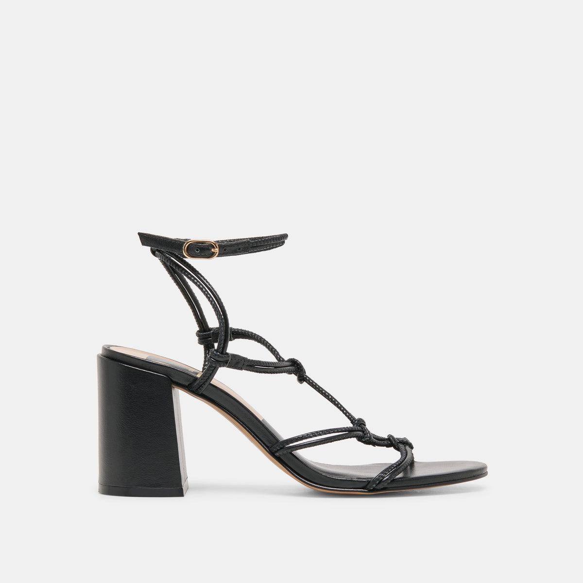 Dolce Vita SHOES | Fizzy Black Leather Heels