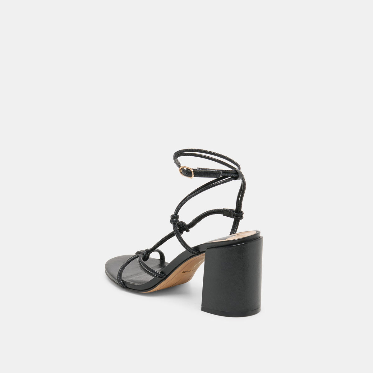 Dolce Vita SHOES | Fizzy Black Leather Heels