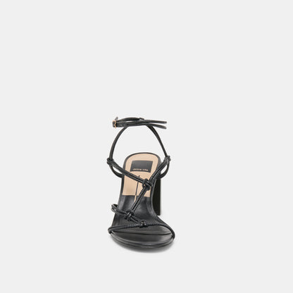 Dolce Vita SHOES | Fizzy Black Leather Heels