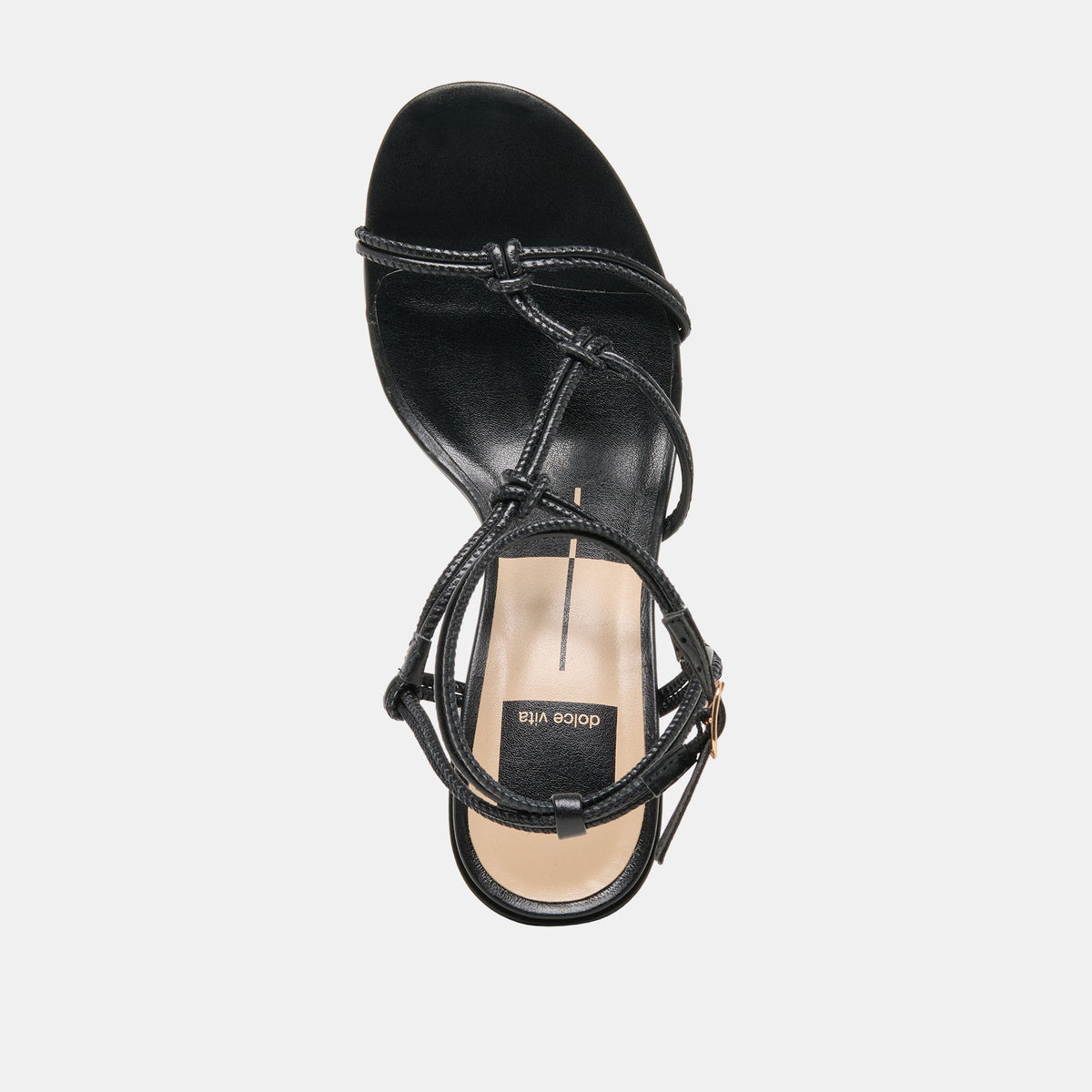Dolce Vita SHOES | Fizzy Black Leather Heels
