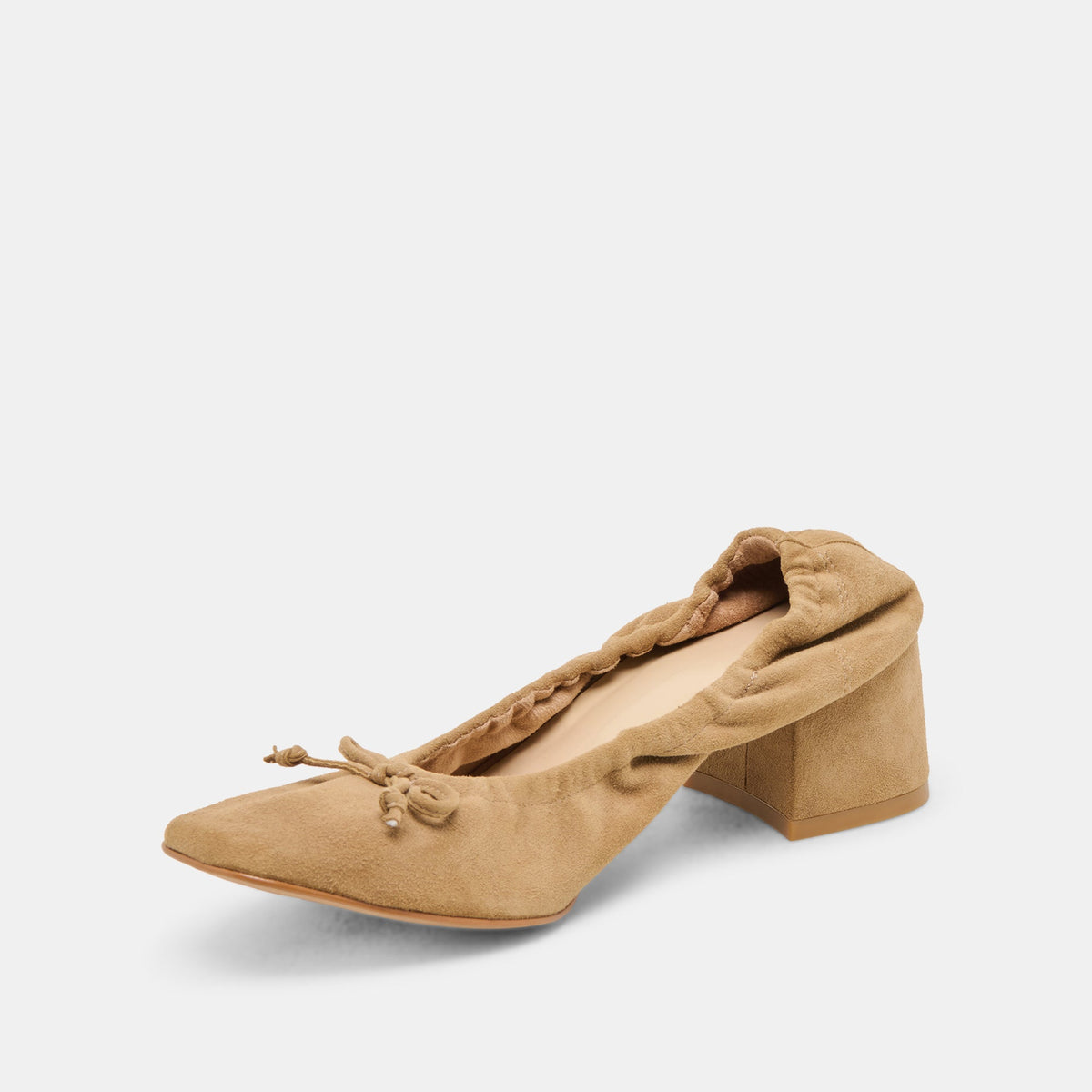 Dolce Vita SHOES | Karmin Dk Taupe Suede Heels