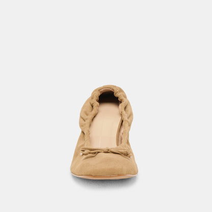 Dolce Vita SHOES | Karmin Dk Taupe Suede Heels