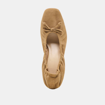 Dolce Vita SHOES | Karmin Dk Taupe Suede Heels