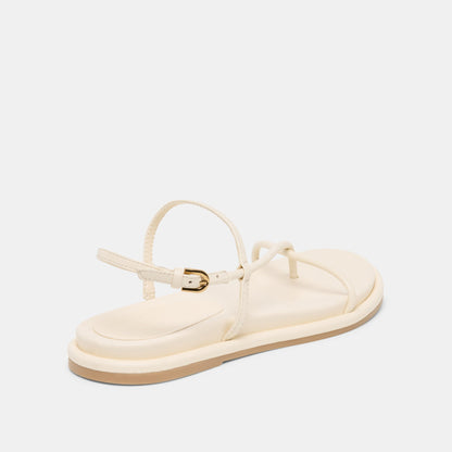 Dolce Vita SHOES | Dom Off White Leather Sandals