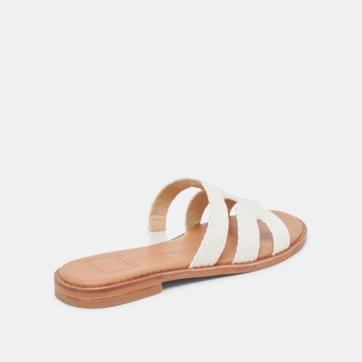 Dolce Vita SHOES | EMON WIDE SANDALS WHITE RAFFIA
 – Dolce Vita