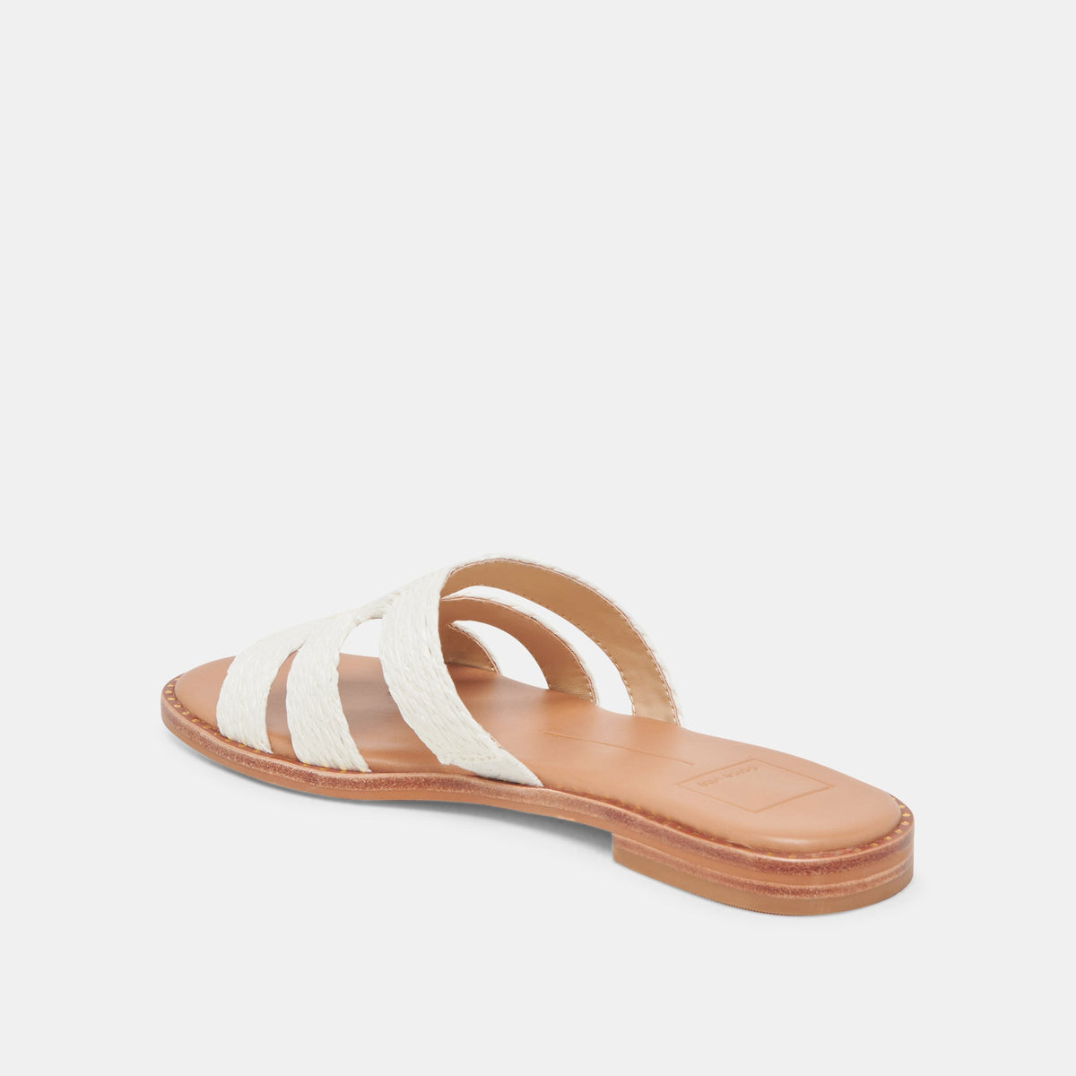 Dolce Vita SHOES | EMON WIDE SANDALS WHITE RAFFIA
 – Dolce Vita
