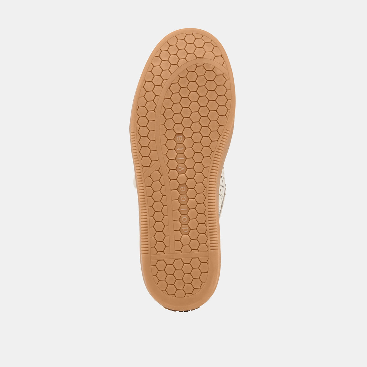 Dolce Vita SHOES | Nanet White Perforated Leather Sneakers