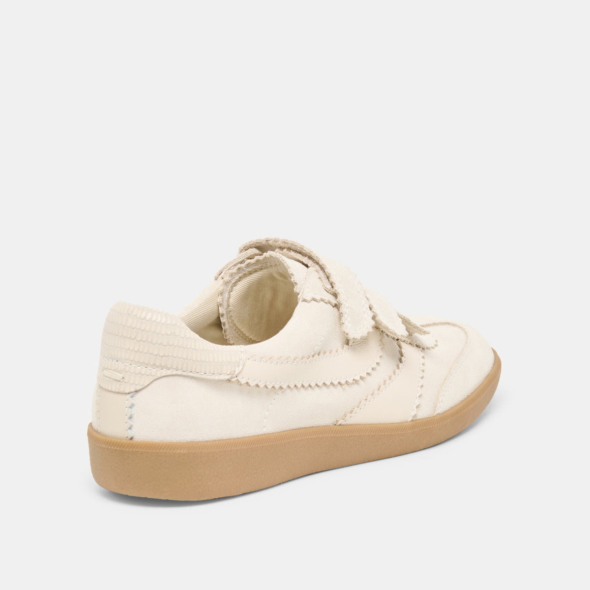Dolce Vita SHOES | Merit Velcro Ivory Leather Sneakers