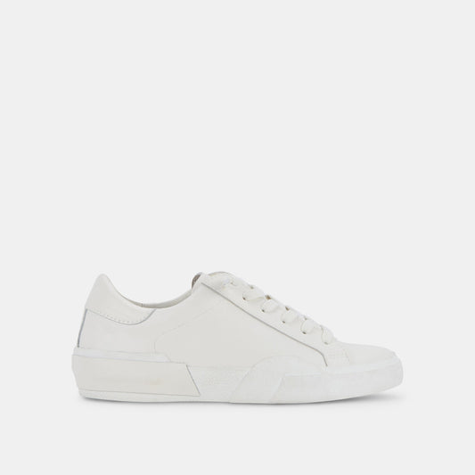 Dolce Vita SHOES | Zina 306 Sneakers White Recycled Leather | White Leather Sneakers
 – Dolce Vita