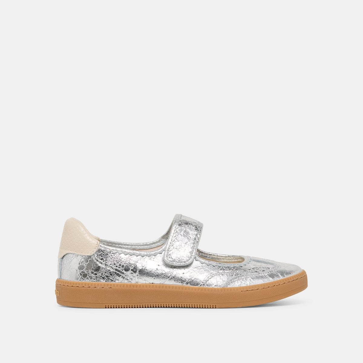 Dolce Vita SHOES | Nanet Silver Leather Sneakers