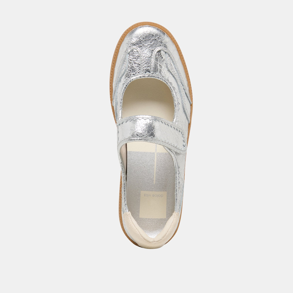 Dolce Vita SHOES | Nanet Silver Leather Sneakers