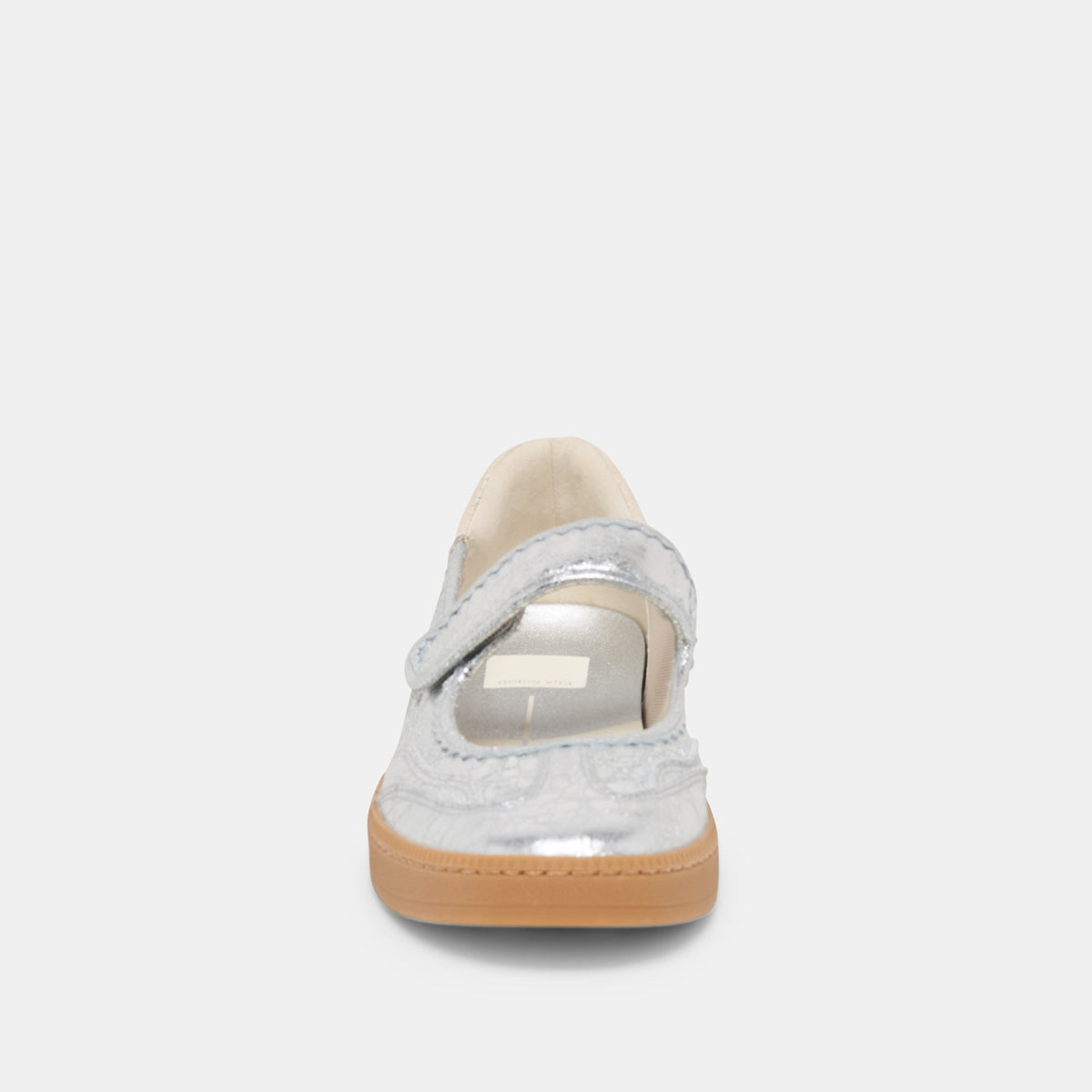 Dolce Vita SHOES | Nanet Silver Leather Sneakers