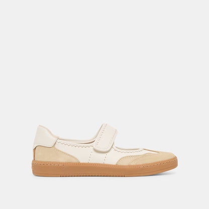Dolce Vita SHOES | Nanet Ivory Multi Leather Sneakers