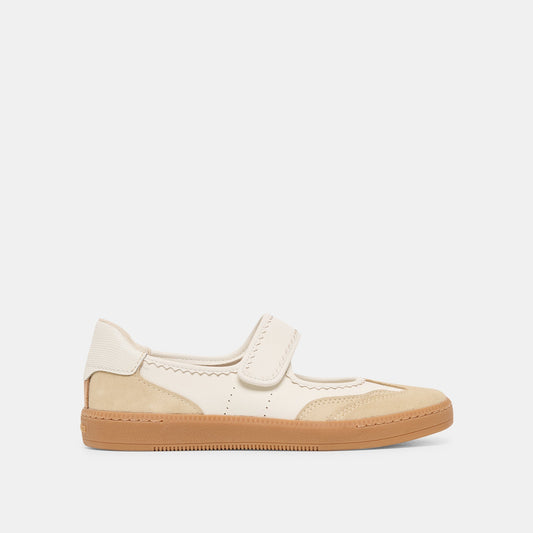 Dolce Vita SHOES | Nanet Ivory Multi Leather Sneakers