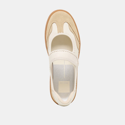 Dolce Vita SHOES | Nanet Ivory Multi Leather Sneakers
