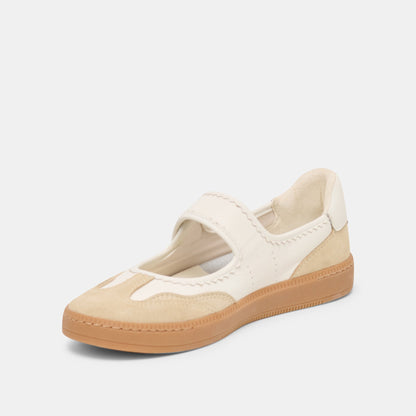 Dolce Vita SHOES | Nanet Ivory Multi Leather Sneakers