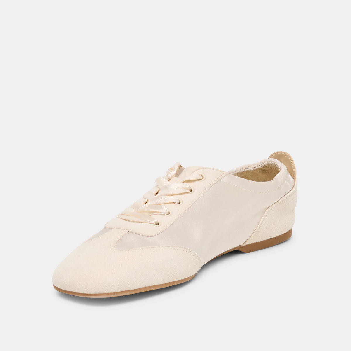Dolce Vita SHOES | Itzy Vanilla Satin Sneakers