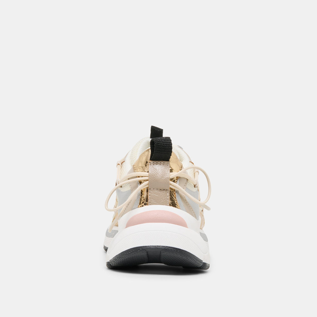Dolce Vita SHOES | Selmar Silver Gold Leather Sneakers