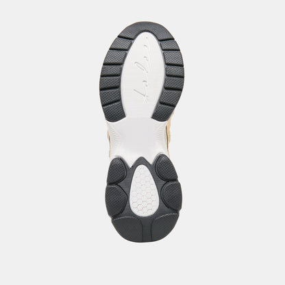 Dolce Vita SHOES | Selmar Silver Gold Leather Sneakers