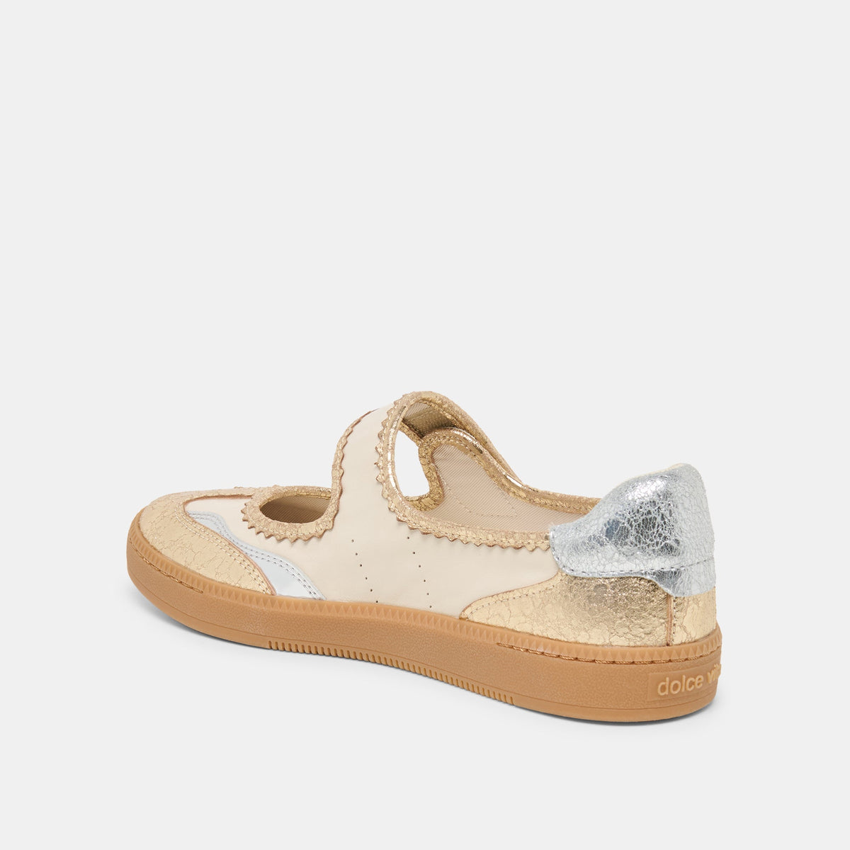 Dolce Vita SHOES | NANET Metallic Multi Leather Mary-Jane Sneakers