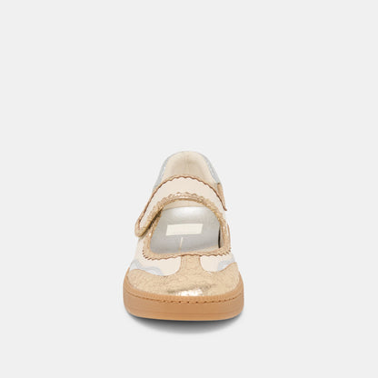Dolce Vita SHOES | NANET Metallic Multi Leather Mary-Jane Sneakers