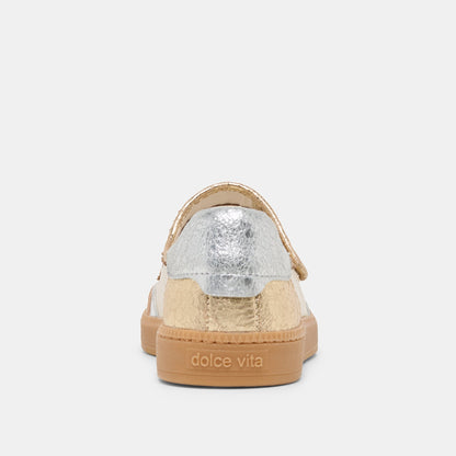 Dolce Vita SHOES | NANET Metallic Multi Leather Mary-Jane Sneakers