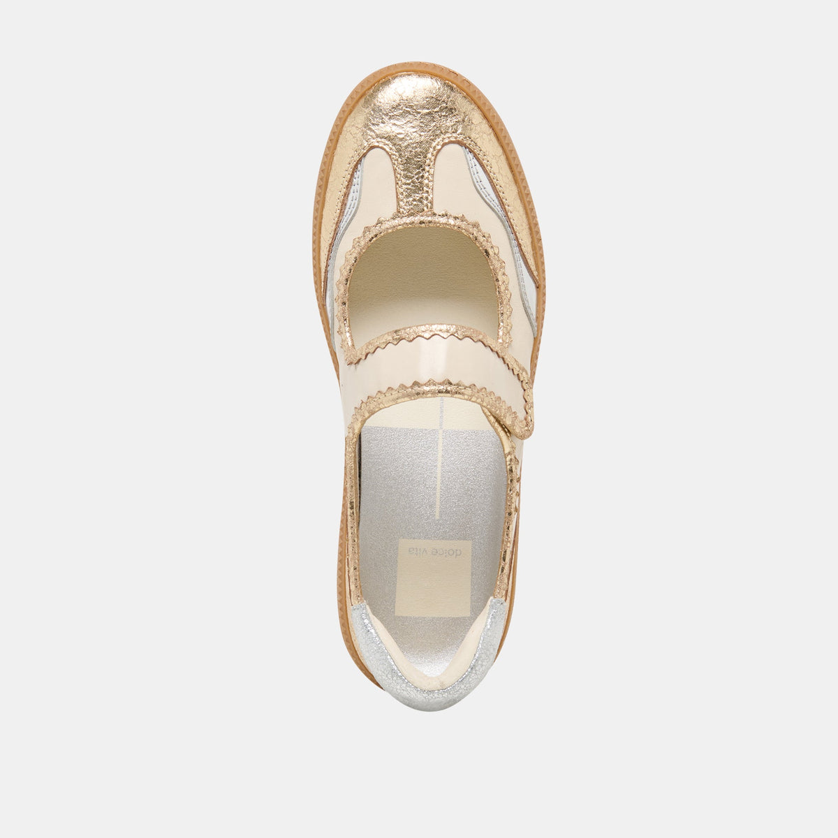Dolce Vita SHOES | NANET Metallic Multi Leather Mary-Jane Sneakers