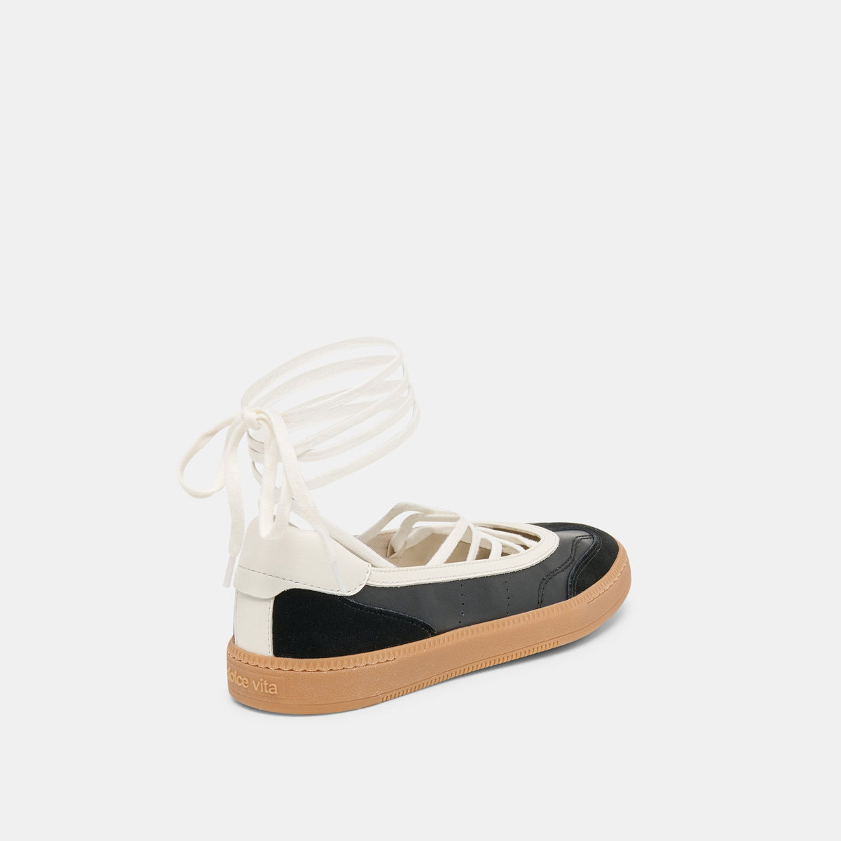 Dolce Vita SHOES | Nyomie Black Leather Sneakers