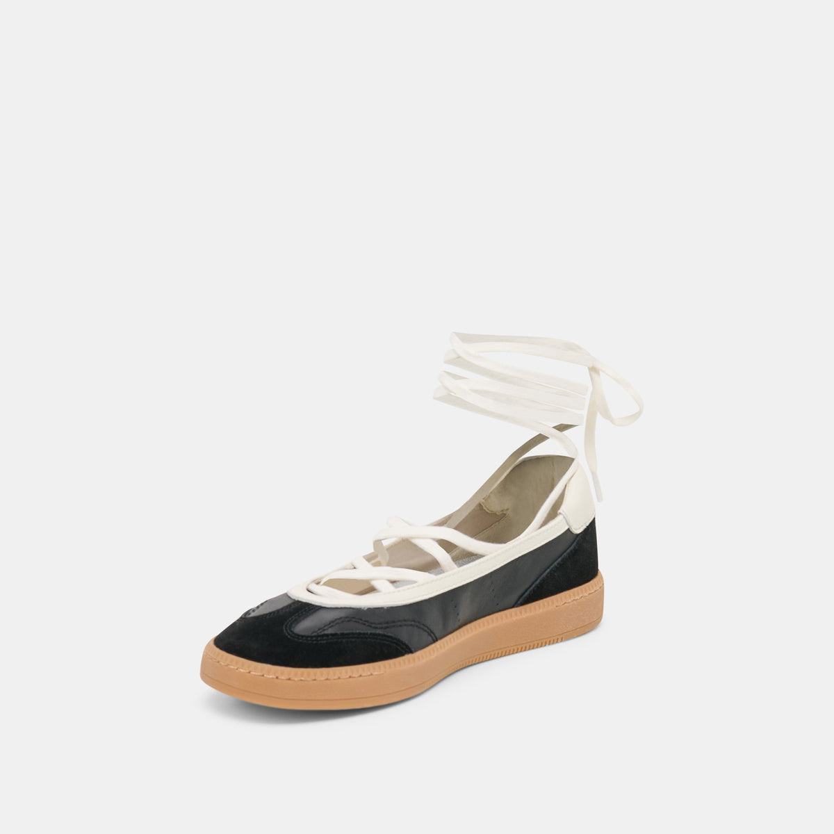 Dolce Vita SHOES | Nyomie Black Leather Sneakers