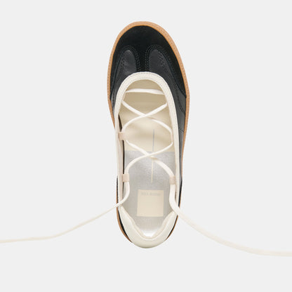 Dolce Vita SHOES | Nyomie Black Leather Sneakers