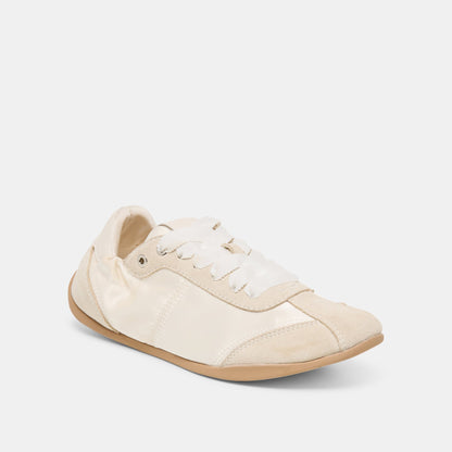 Dolce Vita SHOES | Dakoda Off White Satin Sneakers